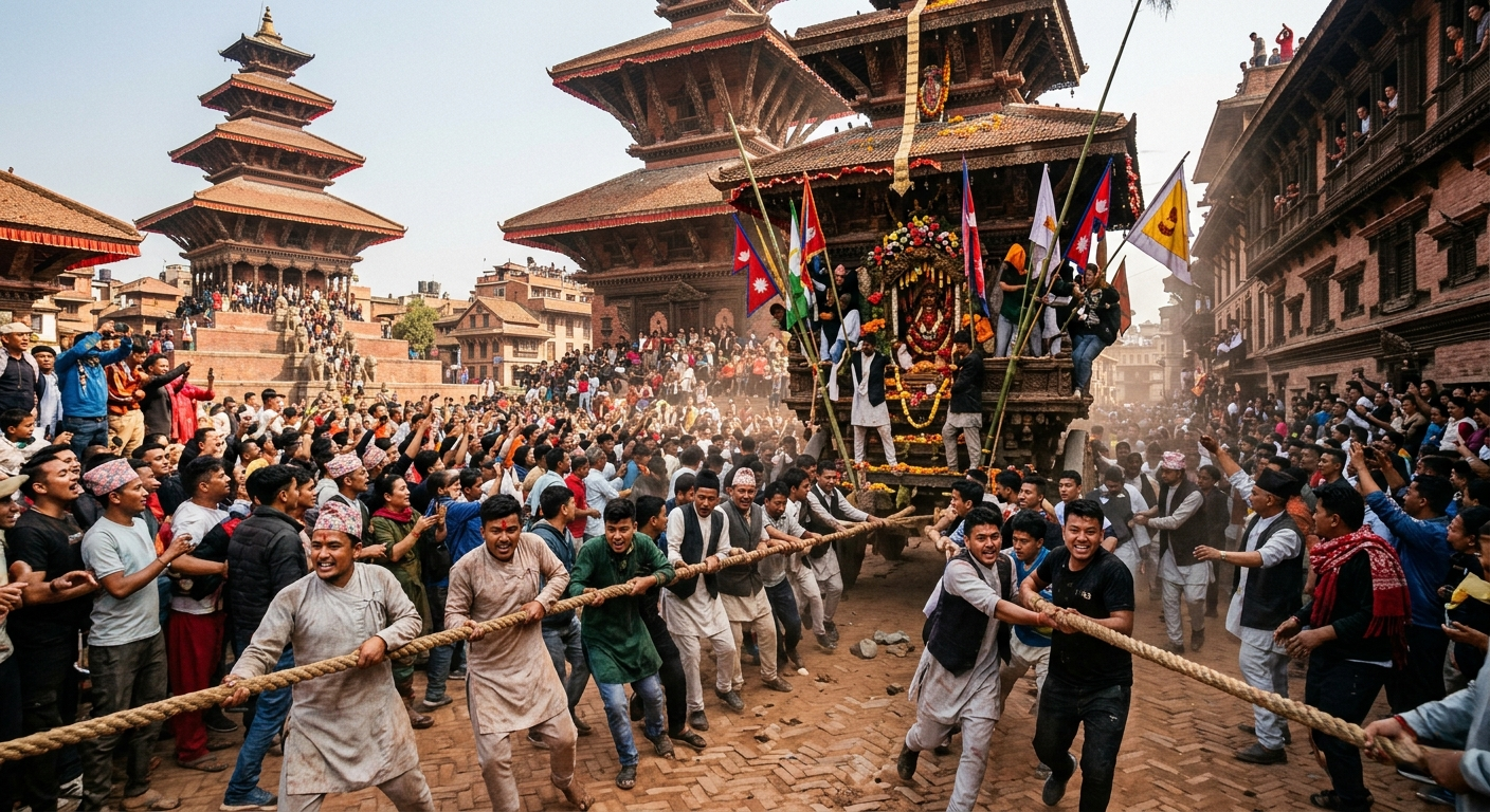 Bisket Jatra – Festival of Renewal, Strength, and Tradition